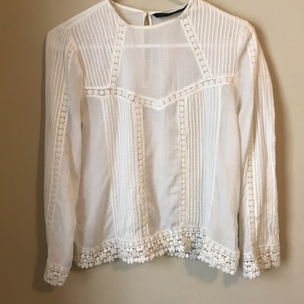 Zara lace top